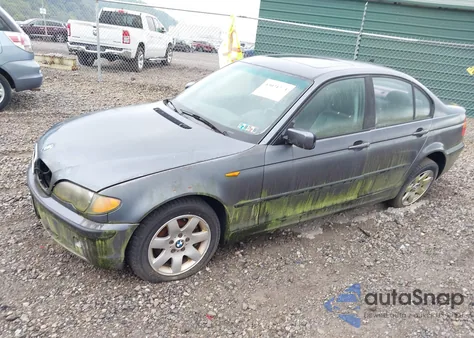2002 BMW 325 Xi из США, поврежденный, VIN WBAEU33422PH85075